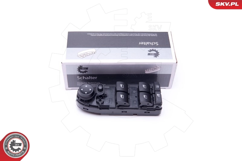 Switch, window regulator